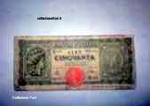 Bancon. i da 50 Lire 1944 Italia Turrita